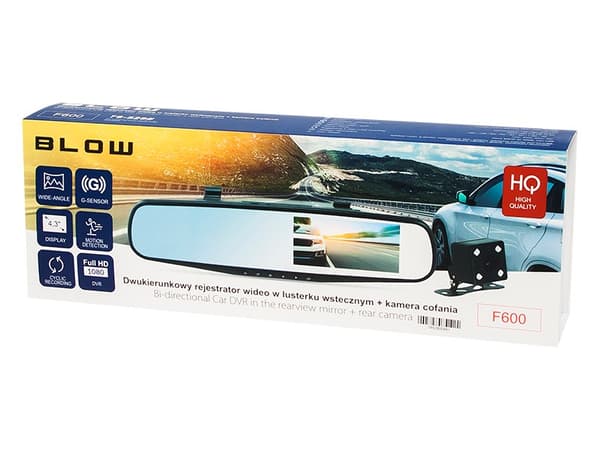 Tallennin ajaa BLOW DVR F600 78-528# (1920 x 1080; 4,3"; miniUSB)