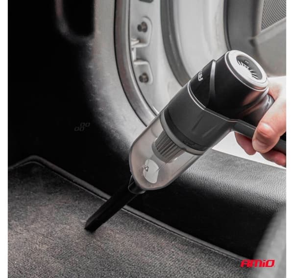 Bildammsugare med batteri 40W 5KPA hepa filter USB-C
