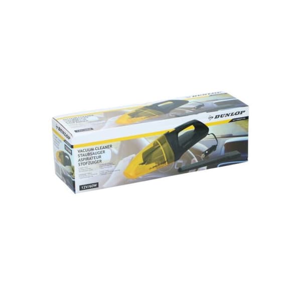 Dunlop støvsuger 60W 12V våd- og tørrens