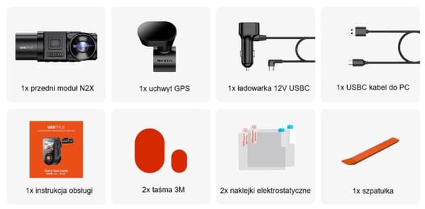 Vantrue N2X LTE -videonauhuri