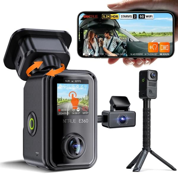 Vantrue E360 ACE LTE 3CH -videonauhuri