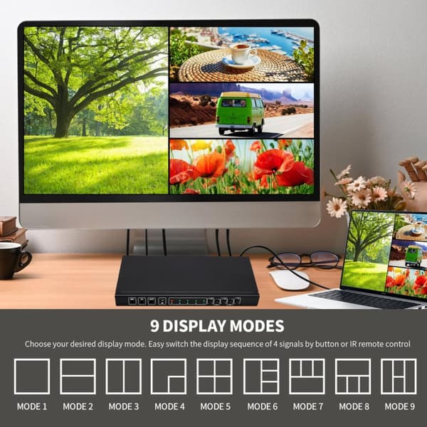 USB Videoinspelningskort, 4K-stöd, 1080P 60fps, Plug and Play