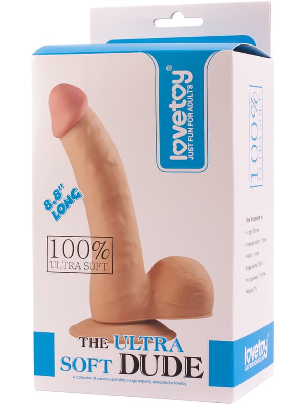LoveToy: The Ultra Soft Dude, 22 cm
