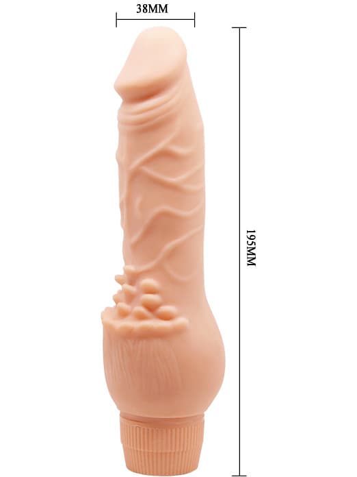 Barbara Clark: Realistisk Multi-Speed Vibrator, 19.5 cm