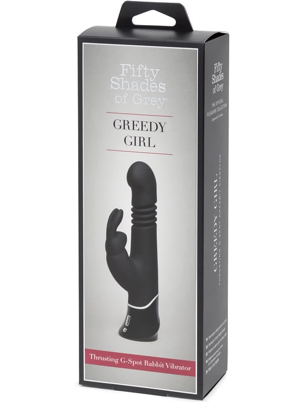 Fifty Shades of Grey: Greedy Girl, Thrusting G-spot Rabbit Vibrator