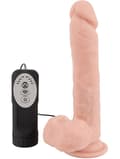 Miniatyrbild 1 av 8: You2Toys: Medical Silicone Vibrator, Vibrating and Thrusting, 21 cm