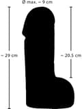 Miniatyrbild 7 av 7: Realistixxx: Real Giant Dildo, 29 cm