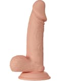 Miniatyrbild 3 av 9: Beautiful Zebulon: Glide & Slide-Skin Dildo, 19 cm