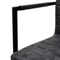Miniatyrbillede 6 af 8: vidaXL spisebordsstole med cantilever 4 stk. kunstlæder sort