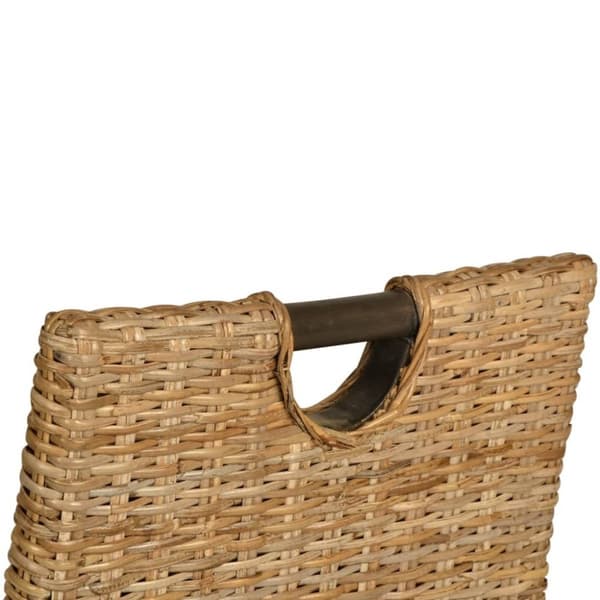 vidaXL spisebordsstole 6 stk. Kubu-rattan mangotræ