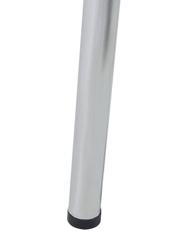 Set med 4 matstolar Vit Plast Urklippta Modern