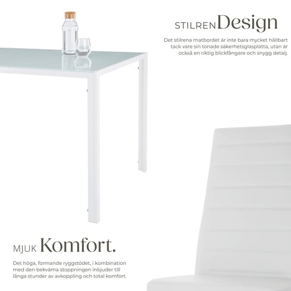 Matgrupp Berlin 4+1 - vit