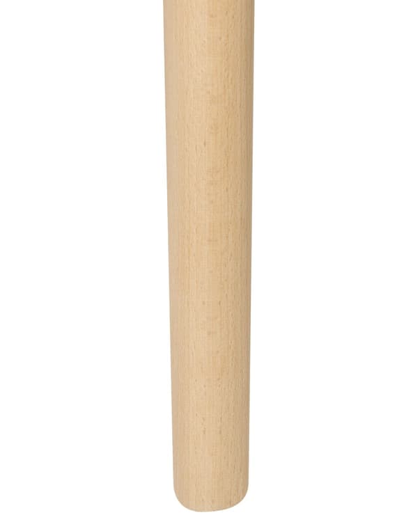 Tuoli ruskeanharmaa 44 x 81 x 56 cm polyesteri puu 2 kpl käsinojat lattiasuoja retro