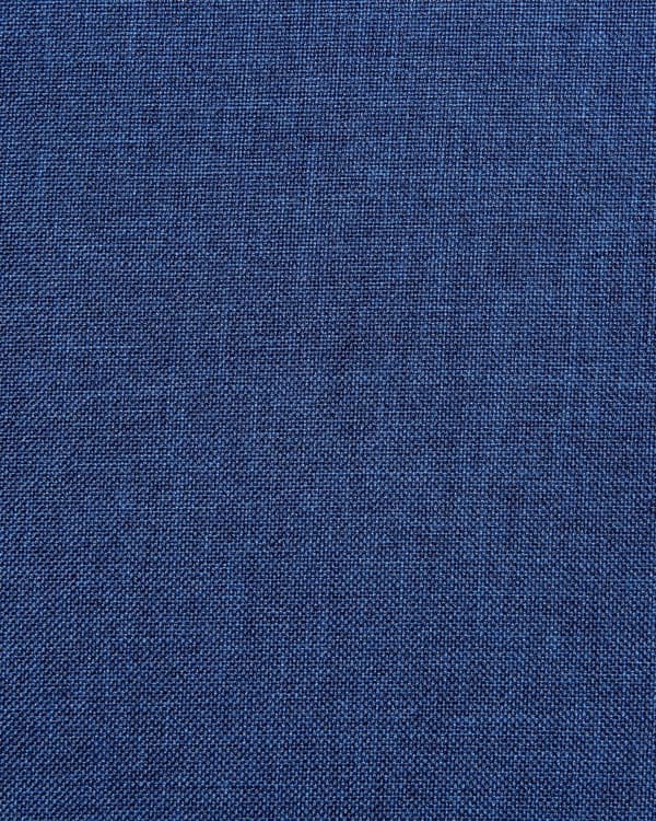Spisebordsstole Blå Polyester Stofbetræk med Lyst Træben Sæt 83 x 52 x 44 cm Behagelige Komfortable Moderne med Armlæn Retro Stil Design