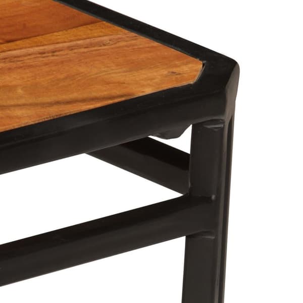 vidaXL Spisestoler 2 stk heltre akasie