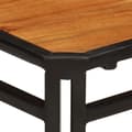 Miniatyrbilde 6 av 10: vidaXL Spisestoler 4 stk heltre akasie med rosentre etterbehandling