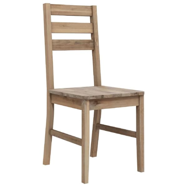 vidaXL Spisestoler 2 stk heltre akasie
