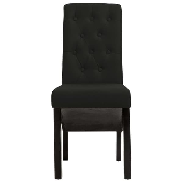 vidaXL spisebordsstole 2 stk. stof sort