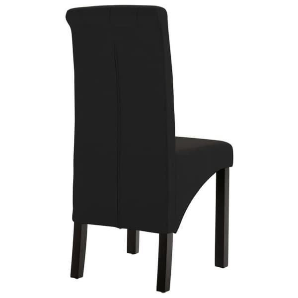 vidaXL spisebordsstole 2 stk. stof sort
