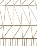 Miniatyrbillede 7 af 9: Sæt af 2 Gyldne Metalstole med Sædehynder Moderne Retro stil