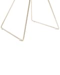 Miniatyrbillede 9 af 9: Sæt af 2 Gyldne Metalstole med Sædehynder Moderne Retro stil