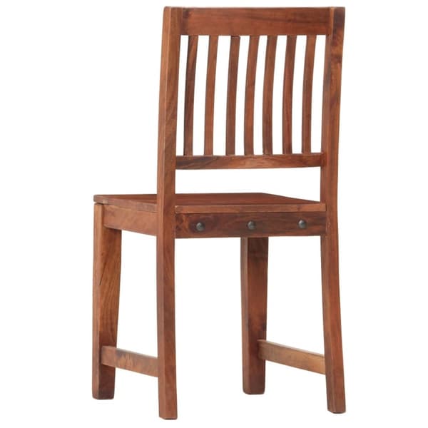 vidaXL Spisestoler 2 stk heltre mango