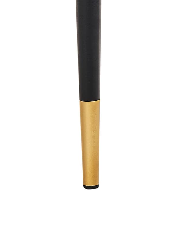 Et sæt med 2 Spisestuestole Grå Velour Betrukket med Sorte Ben Retro Glamourøs Stil