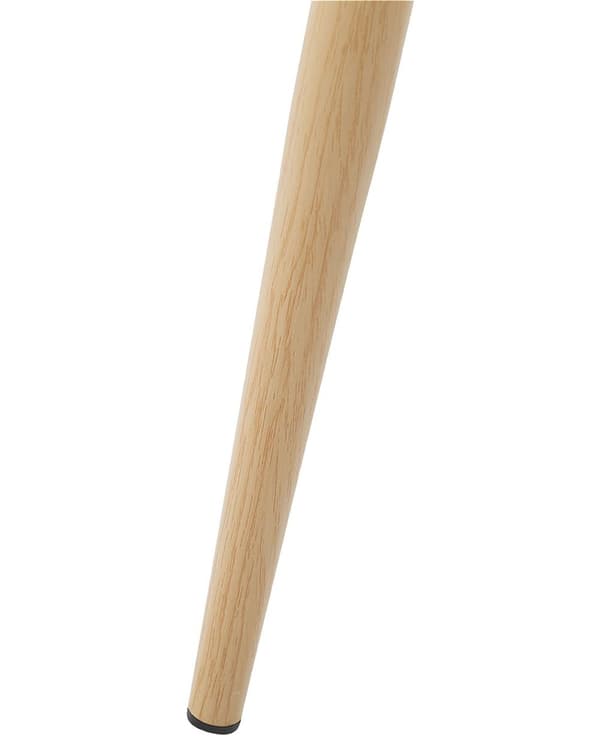 Tuoli vaaleanharmaa 50 x 86 x 51 cm muovi metalli 2 kpl koristeltu selkänoja minimalistinen moderni