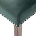 Miniatyrbillede 9 af 10: vidaXL spisebordsstole 4 stk. velour mørkegrøn