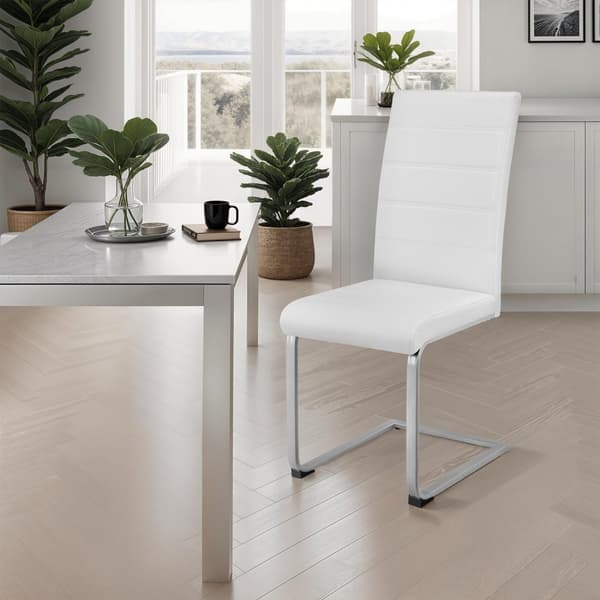 Köksstolar Bettina - vit, Uppsättning om 6