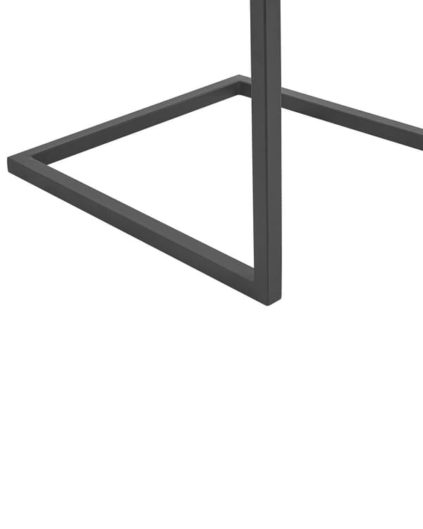 Spisebordsstole Hvid Kunstlæder og Metal Sæt 87 x 54 x 52 cm Frisvinger Konference Quiltet med Armlæn Stue Køkken Spisebord Indretning