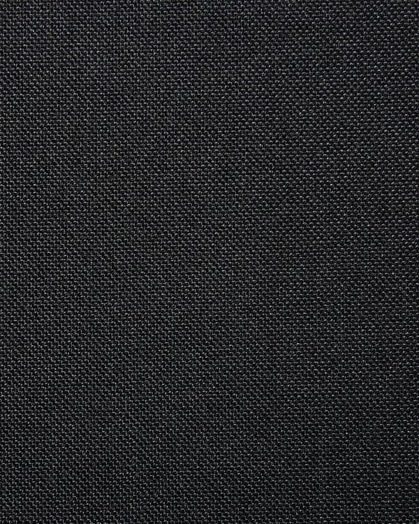 Spisebordsstole Sort Polyester Mørke Træben Sæt 43 x 58 x 82 cm Dekorative Polstrede Spisestole uden Armlæn Design Høj Ryg Køkkenstole