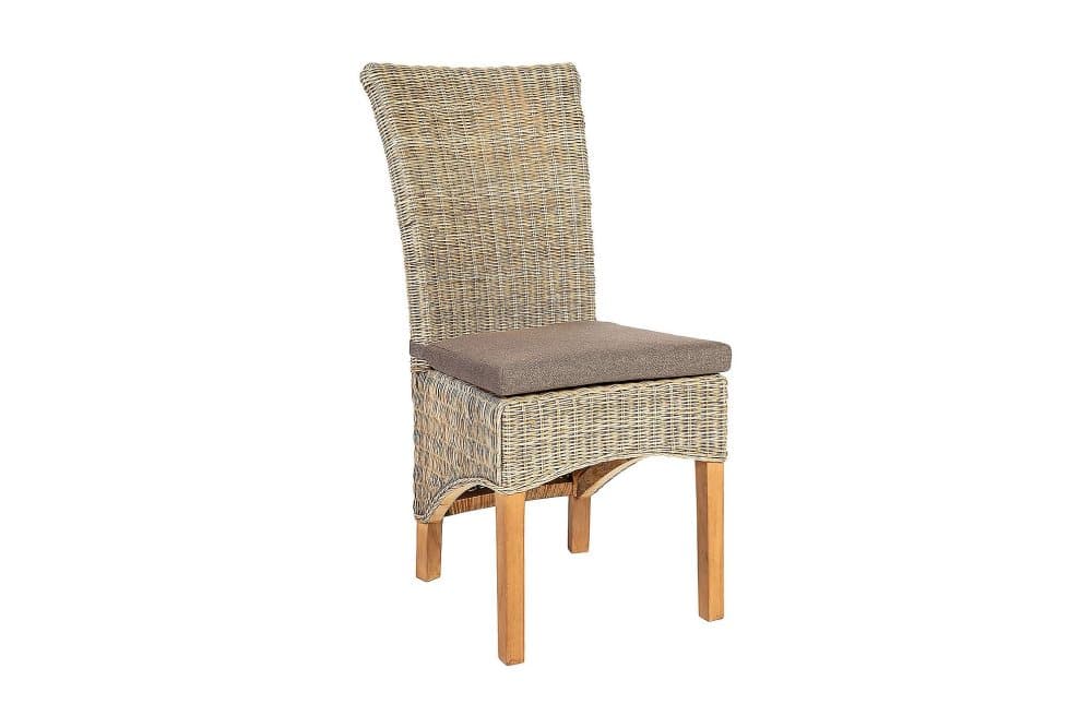 Stol Moon Med Kudde 50x63xh105 cm Grå