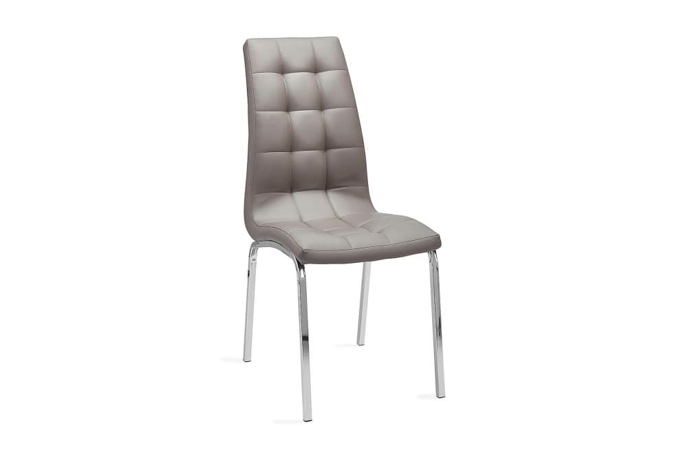 UNN Matstol Konstläder 2-pack Brun