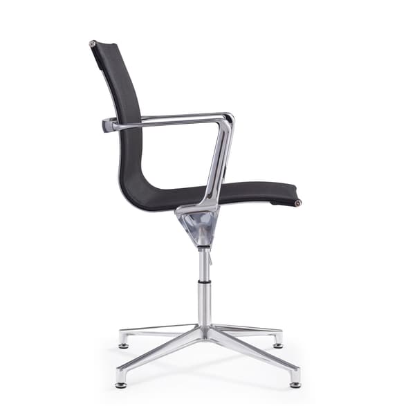 Design konferencestol Monaco - Sort