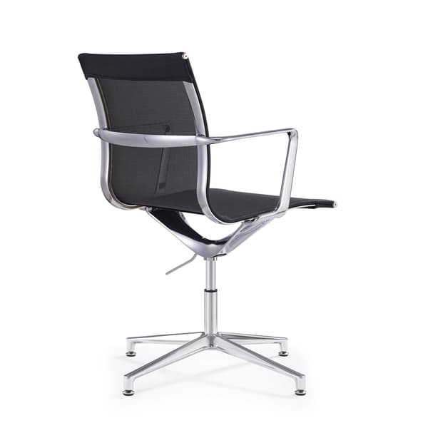Design konferencestol Monaco - Sort