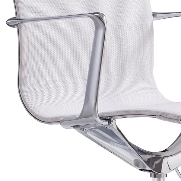 Design konferensstol Monaco - Vit