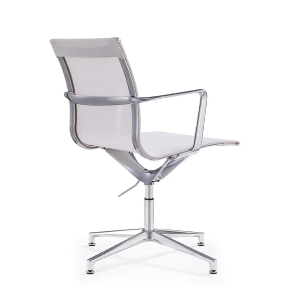 Design konferensstol Monaco - Vit