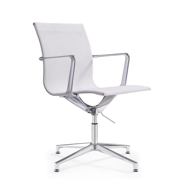 Design konferencestol Monaco - Hvid