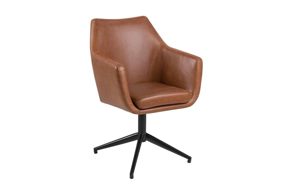 BAKIR Karmstol Vintage Brun/Svart