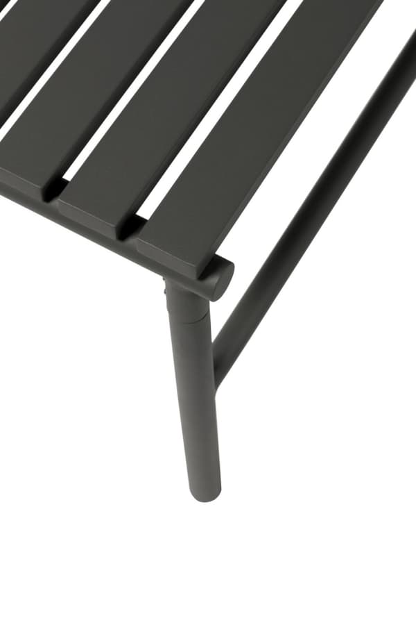 Nancy's Grimes Bench - Classic - Black - Stainless Steel - 14.56 cm x 70.86 cm x 18.11 cm