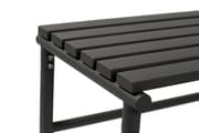 Nancy's Grimes Bench - Classic - Black - Stainless Steel - 14.56 cm x 70.86 cm x 18.11 cm