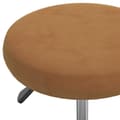 Miniatyrbild 5 av 6: vidaXL Matstol brun sammet