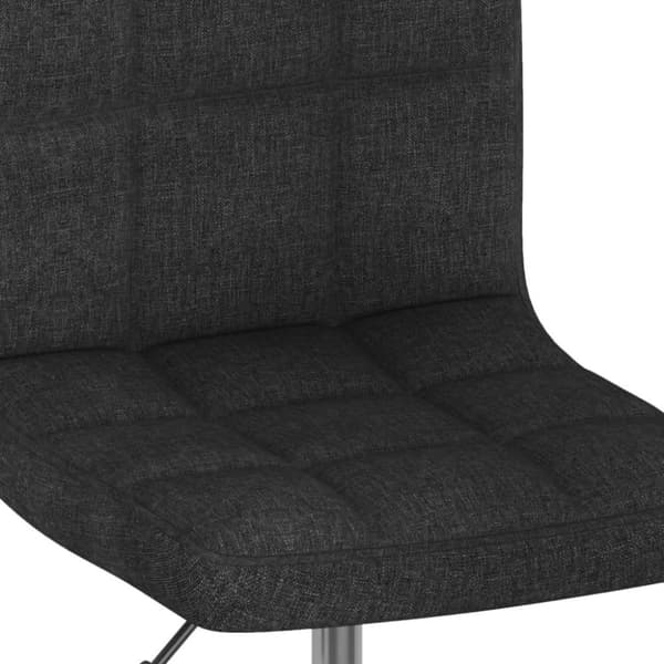 vidaXL drejelige spisebordsstole 2 stk. stof sort