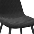 Miniatyrbillede 7 af 9: vidaXL spisebordsstole 6 stk. velour sort