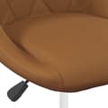 Miniatyrbillede 7 af 8: vidaXL drejelige spisebordsstole 4 stk. fløjl brun