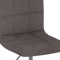 Miniatyrbild 6 av 8: vidaXL Snurrbar matstol taupe tyg