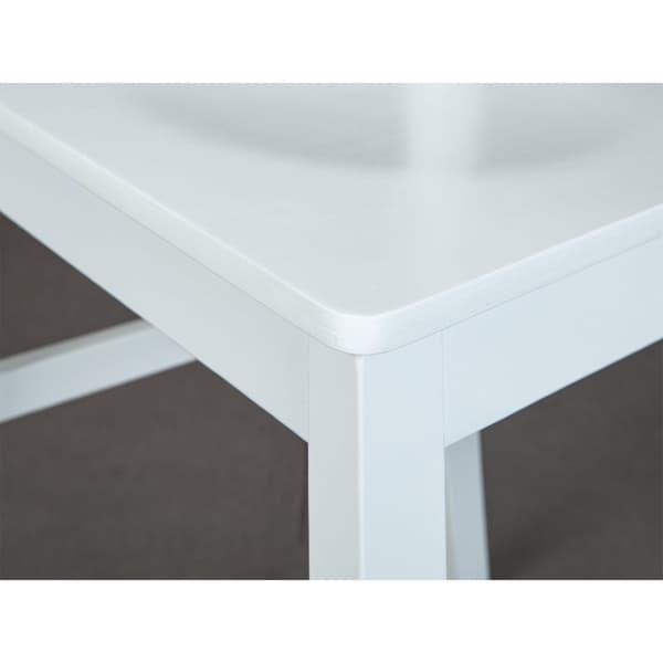 2 x Wright matstol vit.