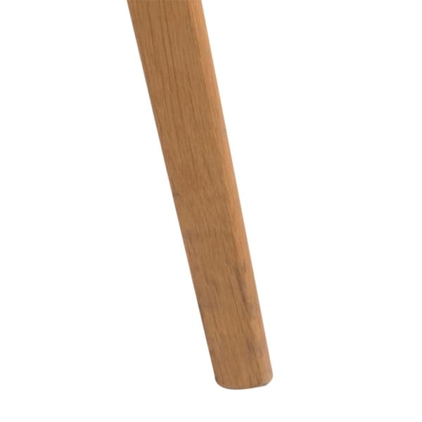 2 x Aron spisestuestol stoff i antrasitt grå, med ben i massiv oljebehandlet eik.