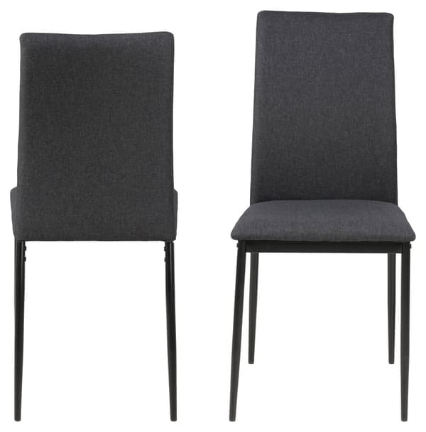 4 x Des spisestuestoler grå.